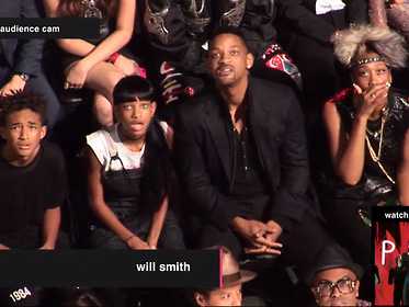 will smith and his kids had the greatest reaction ever to miley cyrus vma performance