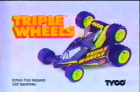 Tyco Triple Wheels